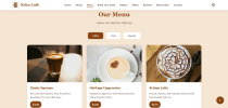 Nebo Caf - Cafe Restaurant HTML Template Screenshot 7