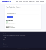 SiteRecon Powerfull Web Analysis Script Screenshot 3