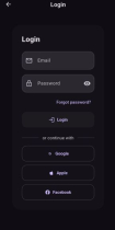 Flutter Auth UI Kit – Material 3 Screenshot 3