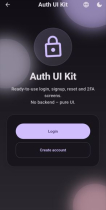Flutter Auth UI Kit – Material 3 Screenshot 5