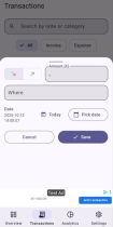 Complete Finance App – Flutter App Source Code Screenshot 3