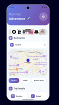 Trawi - AI Travel Itinerary App Flutter Screenshot 3