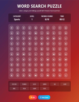 Word Search Puzzle Game PHP Screenshot 3