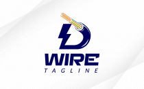 Electric Wire Logo Cable Wire Power Logo Screenshot 1