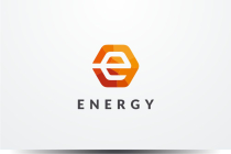 Letter E Hexagon Logo Design Vector v.29 Screenshot 1