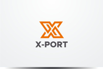 Xport Letter X Logo Design Vector Screenshot 1