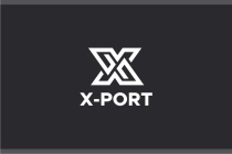 Xport Letter X Logo Design Vector Screenshot 2