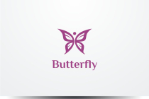 Butterfly Logo Design Vector  Illustration Screenshot 1