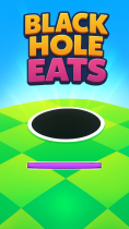 Black Hole Eats 3D - Hyper Casual Mobile Game Screenshot 1