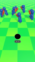 Black Hole Eats 3D - Hyper Casual Mobile Game Screenshot 4