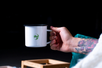 Letter O Leaf Logo - Flat Vector Minimal Nature  Screenshot 2