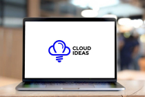 Cloud Ideas Logo Design Creative Bulb Cloud  Logo Screenshot 5