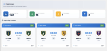 Football Club Manager - WordPress Plugin Screenshot 1