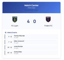 Football Club Manager - WordPress Plugin Screenshot 9