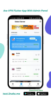 Axe VPN Flutter App With Admin Panel  Screenshot 3