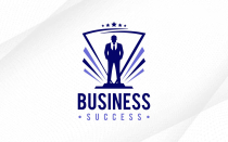 Success Businessman Logo Design Winner Award Logo Screenshot 1