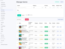 Gamified HTML5 PHP Gaming Portal Screenshot 2