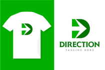 Letter D Direction Logo Design Digging Logo Screenshot 2