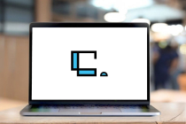 Letter C Computer Logo Design Minimal PC Logo Screenshot 3