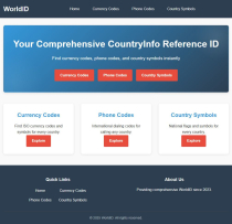 World ID - World Countrires Identity Screenshot 1