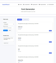 Asset Wizard - PHP Script Screenshot 7