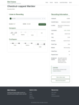 Birds Voices CMS Screenshot 2
