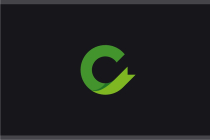 Creative Letter C Ribbon Logo Design Vector Screenshot 2