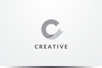 Creative Letter C Ribbon Logo Design Vector Screenshot 3