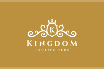 Kingdom Letter K Luxury Logo Design Vector Screenshot 2