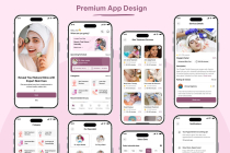 DermaGlow –  Laser Treatment UI Kit Screenshot 2