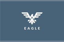 Geometric Eagle Logo Design Vector Illustration Screenshot 2