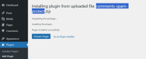 Comments Spam Protection WordPress Plugin Screenshot 5
