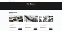 HopeWing - Empower NGO Charity ReactJS Template Screenshot 5