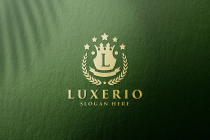 Luxury Monogram Letter L Crown Screenshot 2