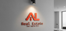 Real Estate Initial Home Logo Screenshot 2