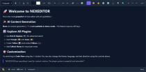 NEXEDITOR - Enterprise WYSIWYG Editor with AI Screenshot 3