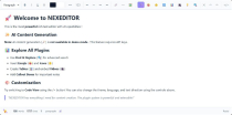 NEXEDITOR - Enterprise WYSIWYG Editor with AI Screenshot 7
