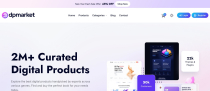 DpMarket – Digital Products E-commerce Platform Screenshot 1