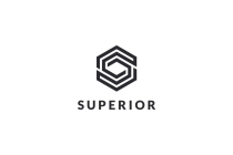 Superior Hexagon Letter S Logo Design Vector Screenshot 3