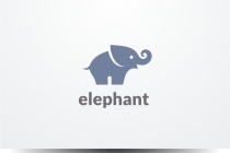 Elelphant Logo Design Vector Illustration Screenshot 1