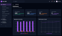 Modern HRM Admin Dashboard – Next.js Screenshot 1