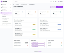 Modern HRM Admin Dashboard – Next.js Screenshot 5