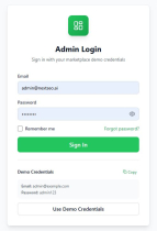 React Multipurpose Admin Dashboard Screenshot 1