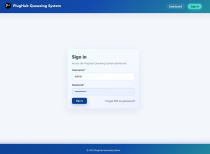 PlugHub Queueing Management System - Python Screenshot 6