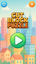 Cut Block Puzzle - Complete Mobile Game Screenshot 1