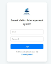 Smart Visitor Management System - PHP MySQL Screenshot 3