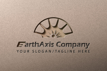 EarthAxis – Modern Mining And Industrial Logo  Screenshot 3