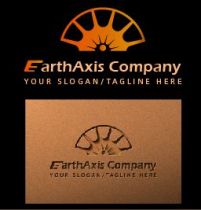 EarthAxis – Modern Mining And Industrial Logo  Screenshot 4