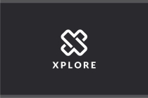 Xplore Letter X Logo Design Vector Screenshot 2