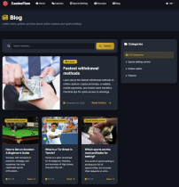 CasinoFlow – Casino Affiliate CMS Screenshot 2